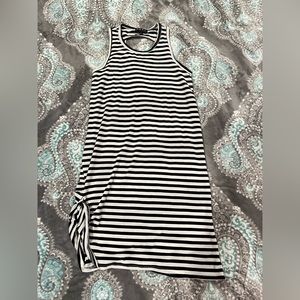 POOF New York black and white mini dress. Size small.